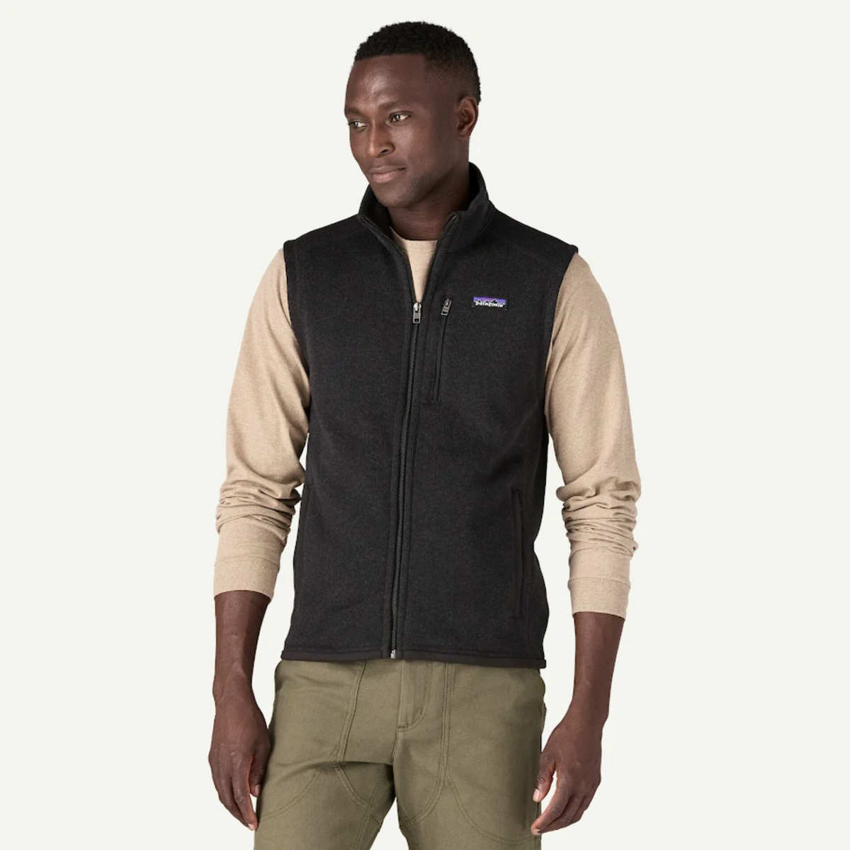 Patagonia Mens Better Sweater Vest-Black
