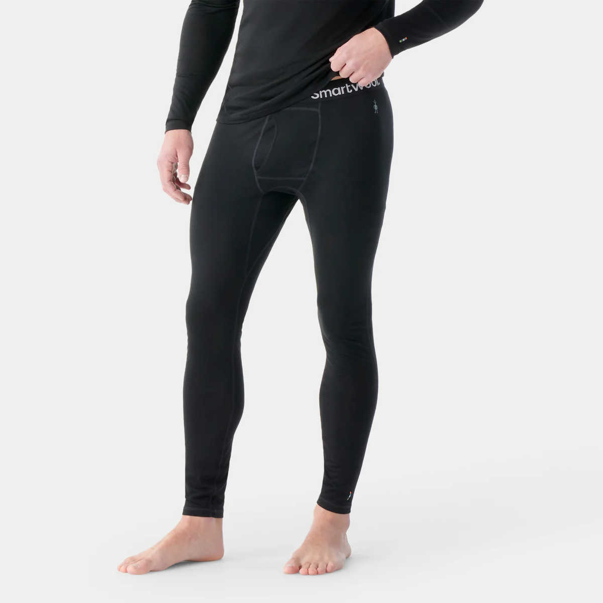 Smartwool Mens Classic All-Season Merino Base Layer Bottom-Black