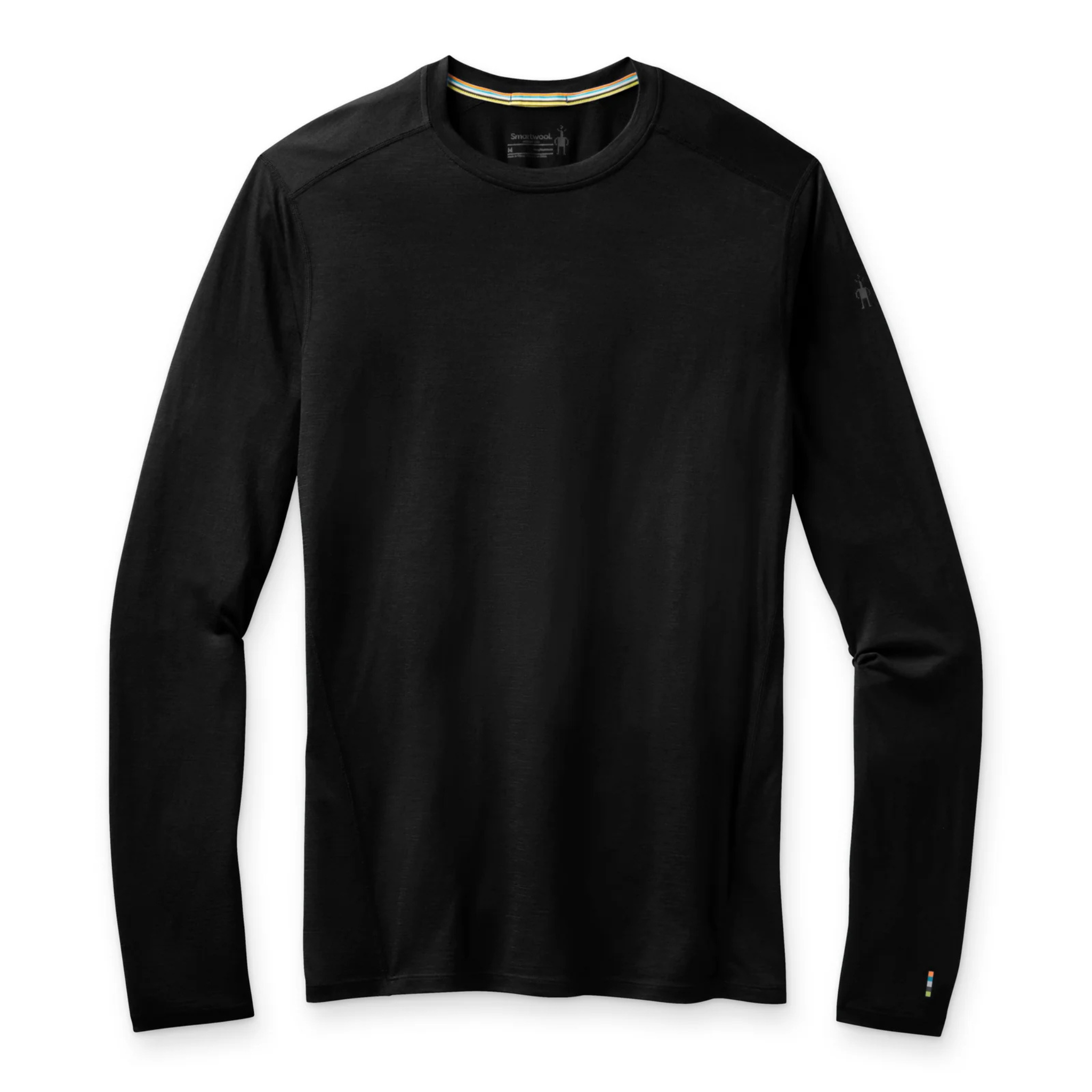 Smartwool Mens Classic All-Season Merino Base Layer Long Sleeve-Black