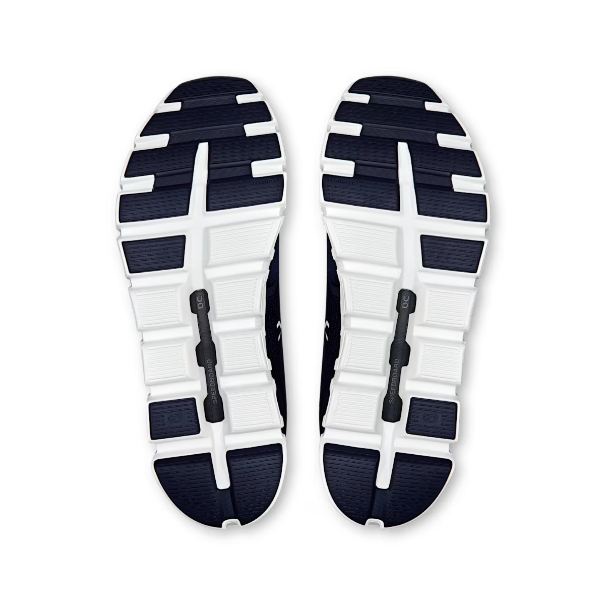 On Running Mens Cloud 6 in Midnight | White_White 