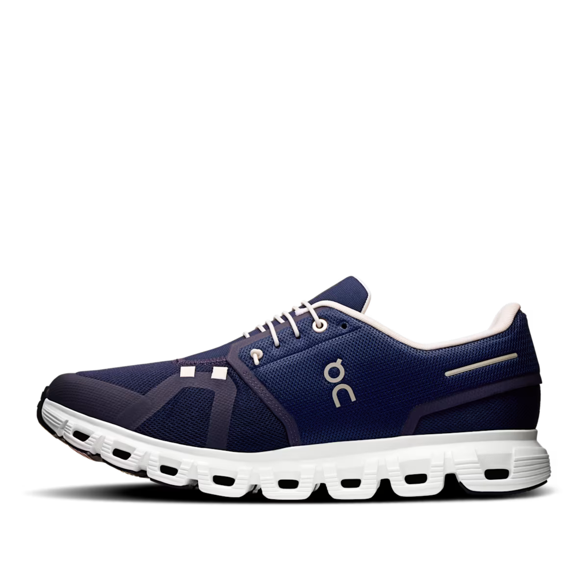 On Running Mens Cloud 6 in Midnight | White_White 