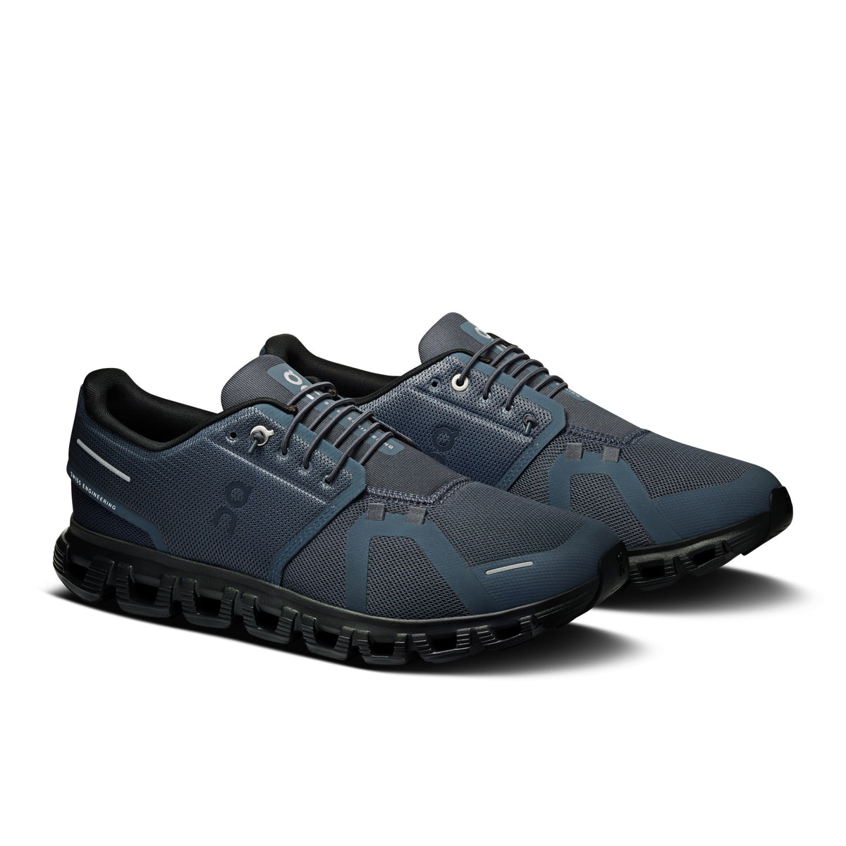 On Running Mens Cloud 6 in Navy | Black - Navy | Black