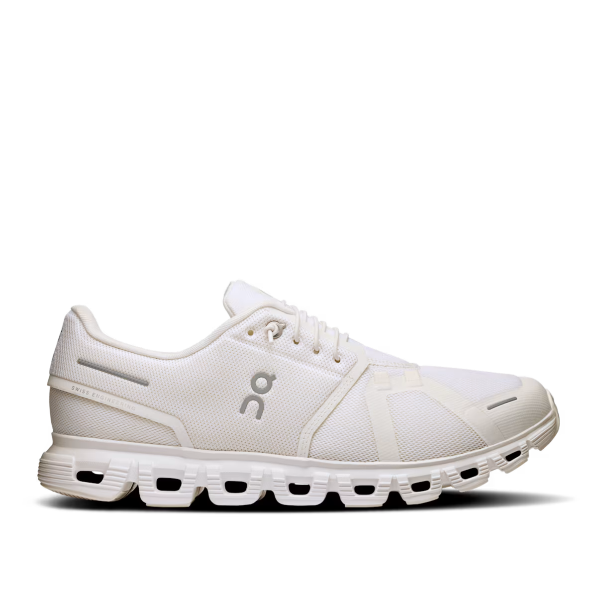 On Running Mens Cloud 6 in White | White-White