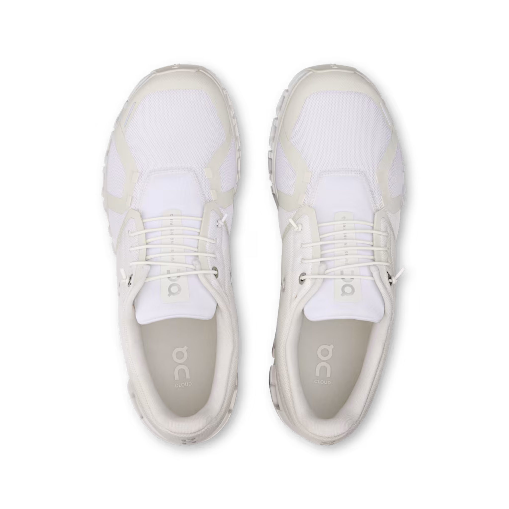 On Running Mens Cloud 6 in White | White-White