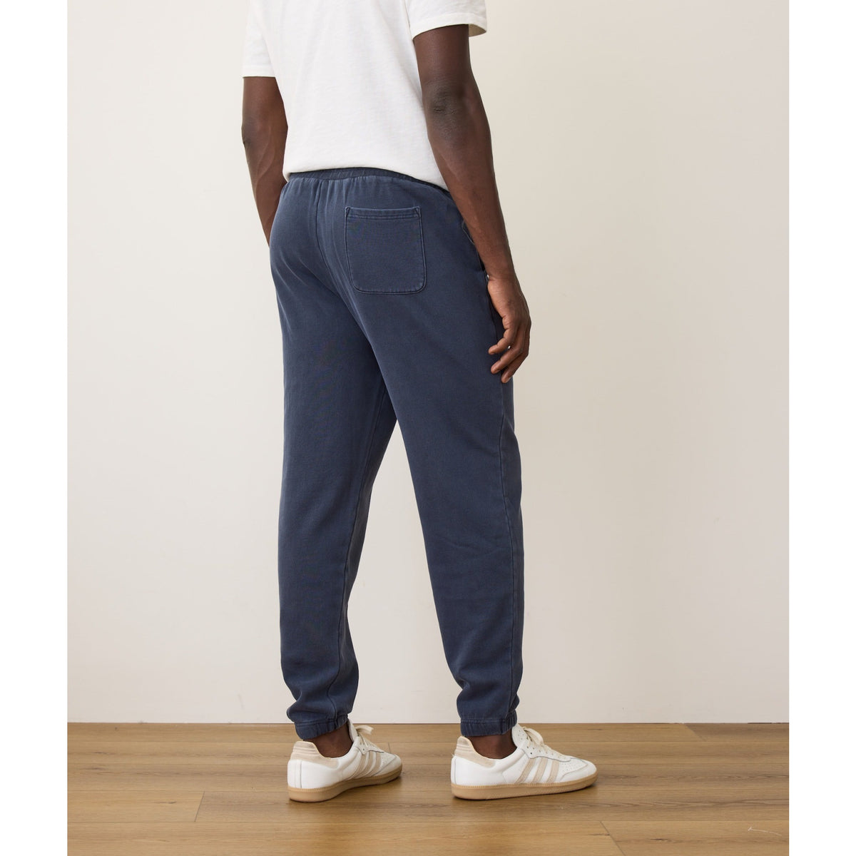 Marine Layer Mens Cloud 9 Fleece Sweatpant in Mood Indigo - Mood Indigo