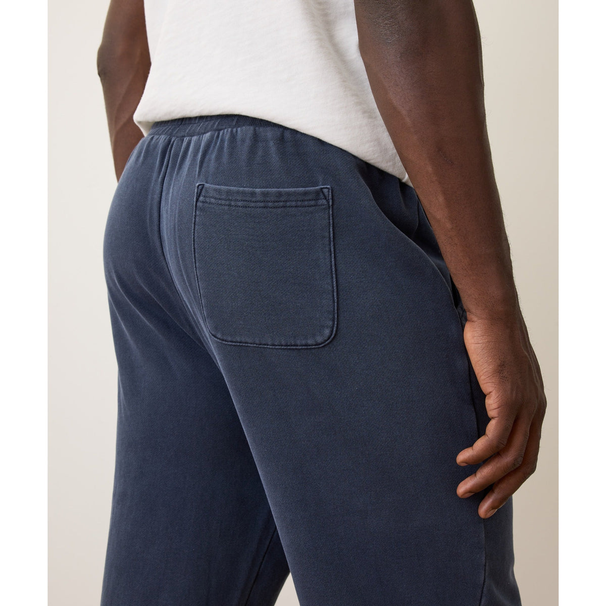 Marine Layer Mens Cloud 9 Fleece Sweatpant in Mood Indigo - Mood Indigo