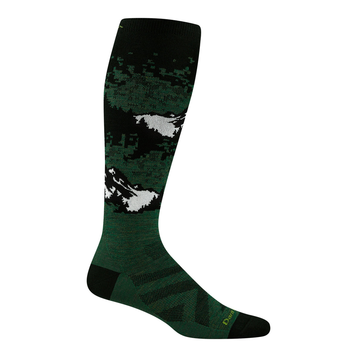 Darn Tough Vermont Mens Cold Smoke OTC Lightweight