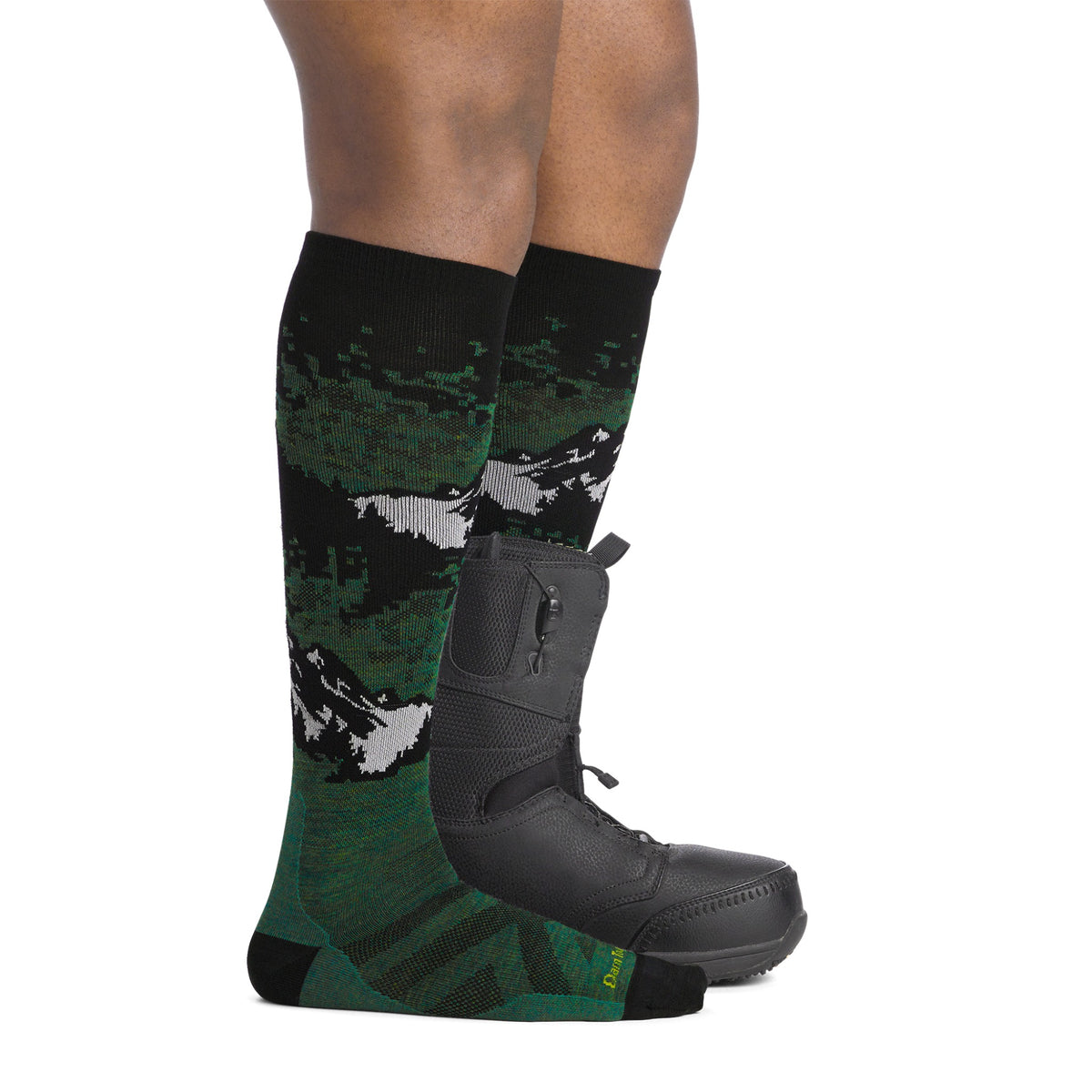 Darn Tough Vermont Mens Cold Smoke OTC Lightweight