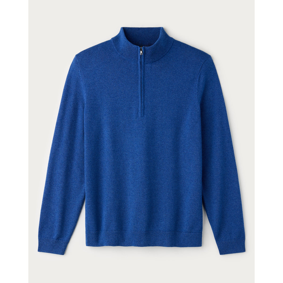 Rhone Mens Commuter 1/4 Zip Sweater - Harbor Blue
