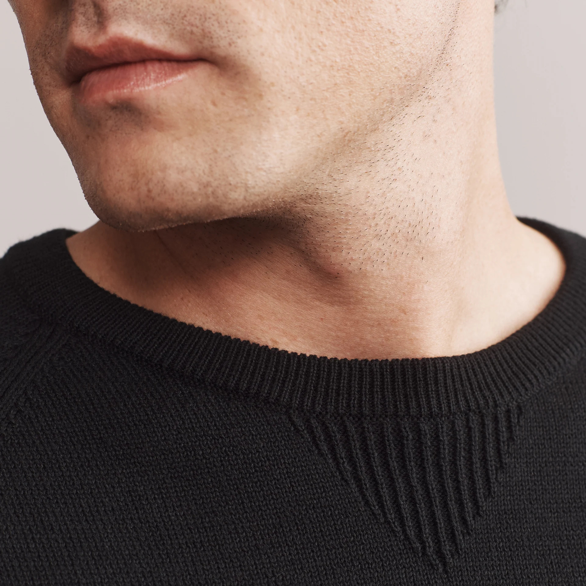 Rhone Mens Commuter Crewneck Sweater-Black