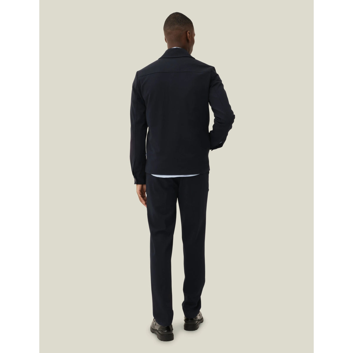 Les Deux Mens Como Hybrid Jacket - Navy