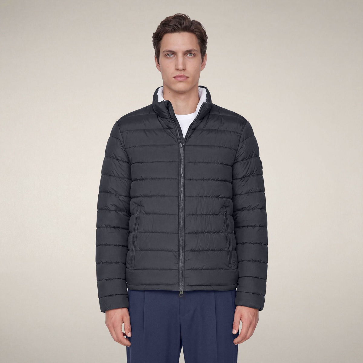 Save The Duck Mens Conan Jacket MIRO23 - Blue Black