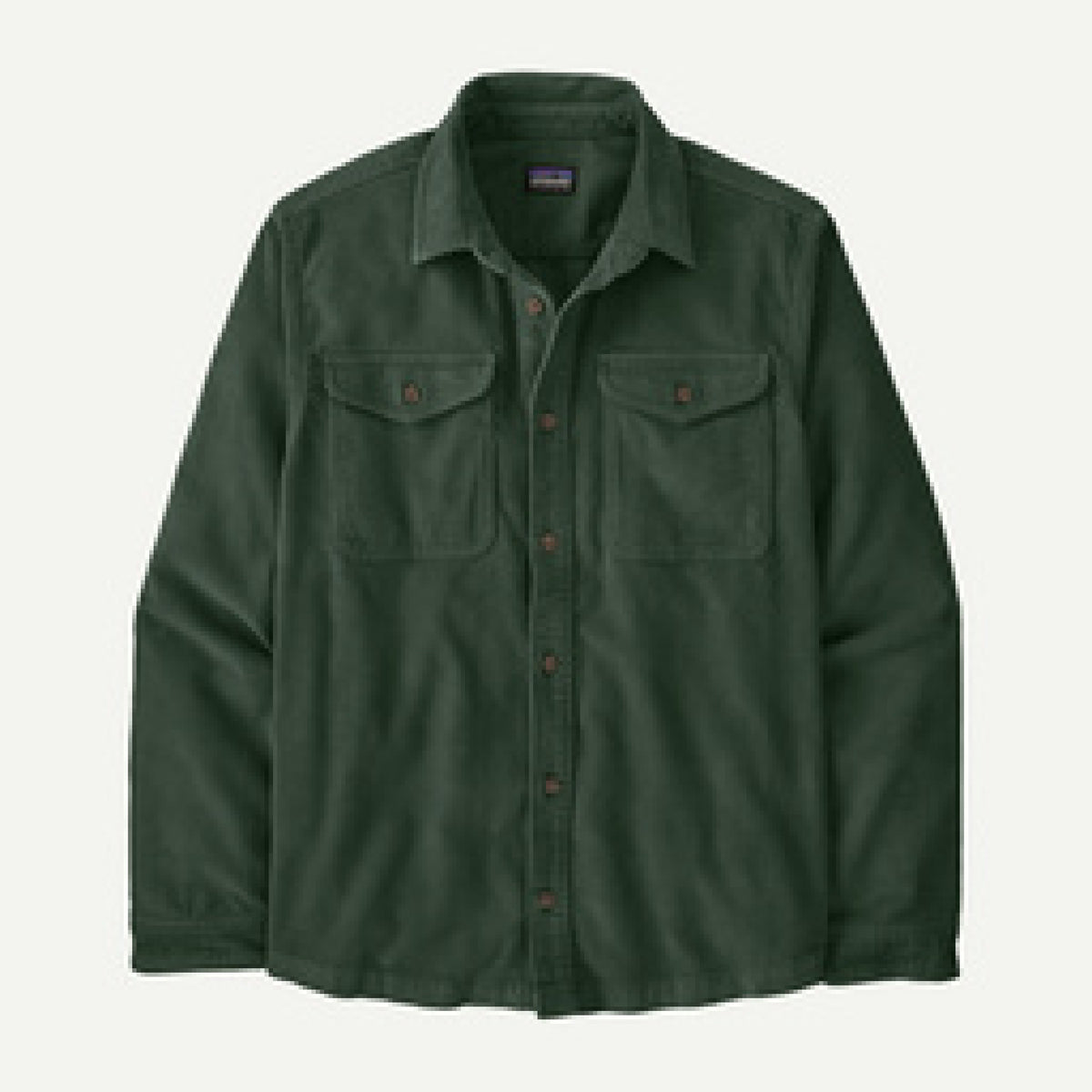 Patagonia Mens Corduroy Shirt F25 - CNGR_Canopy Green