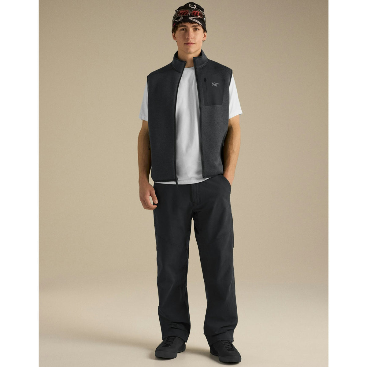 Arcteryx Mens Covert Vest F26 - Black Heather
