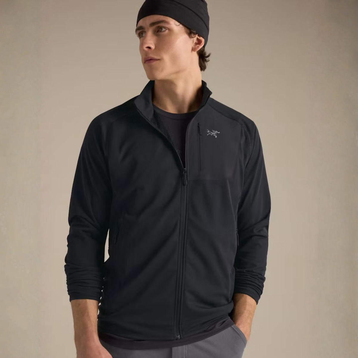 Arcteryx Mens Delta Jacket F26- Black Sapphire