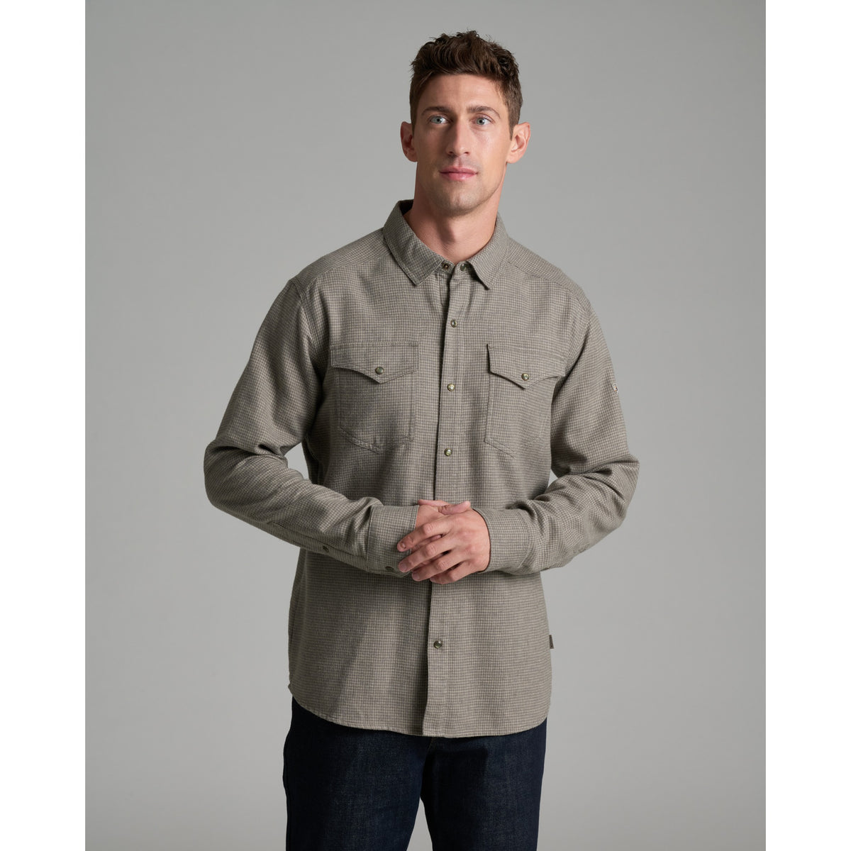 Kuhl Mens Disputr LS - DKPU_Dark Pumice