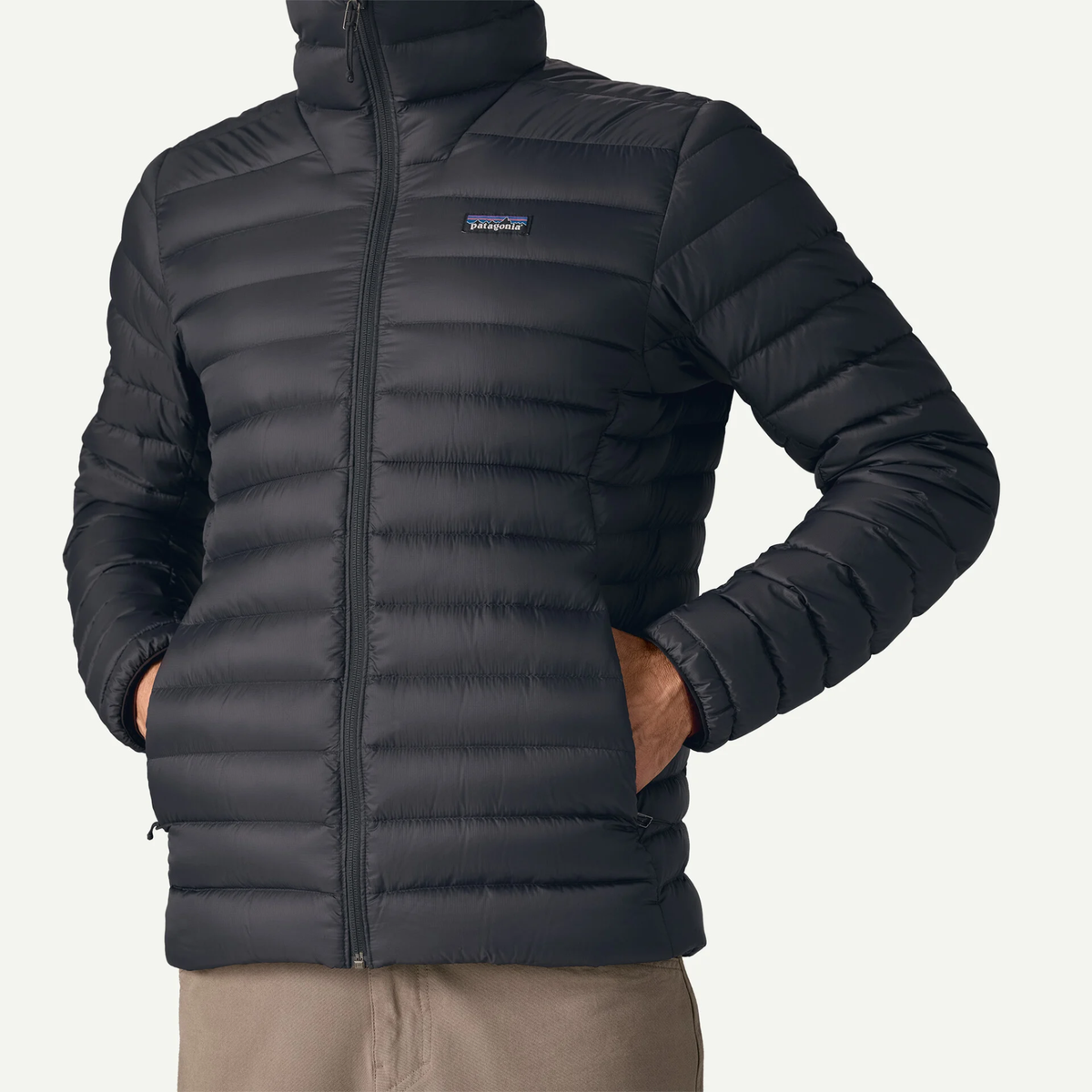 Patagonia Mens Down Sweater Hoody-Black