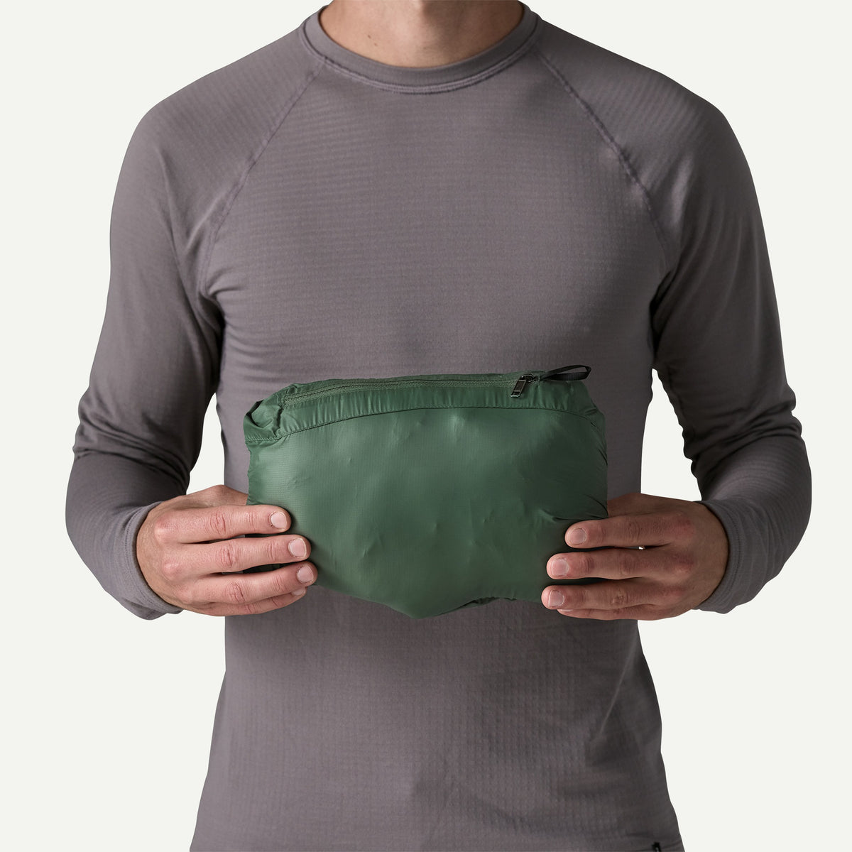 Patagonia Mens Down Sweater Hoody - Treeline Green