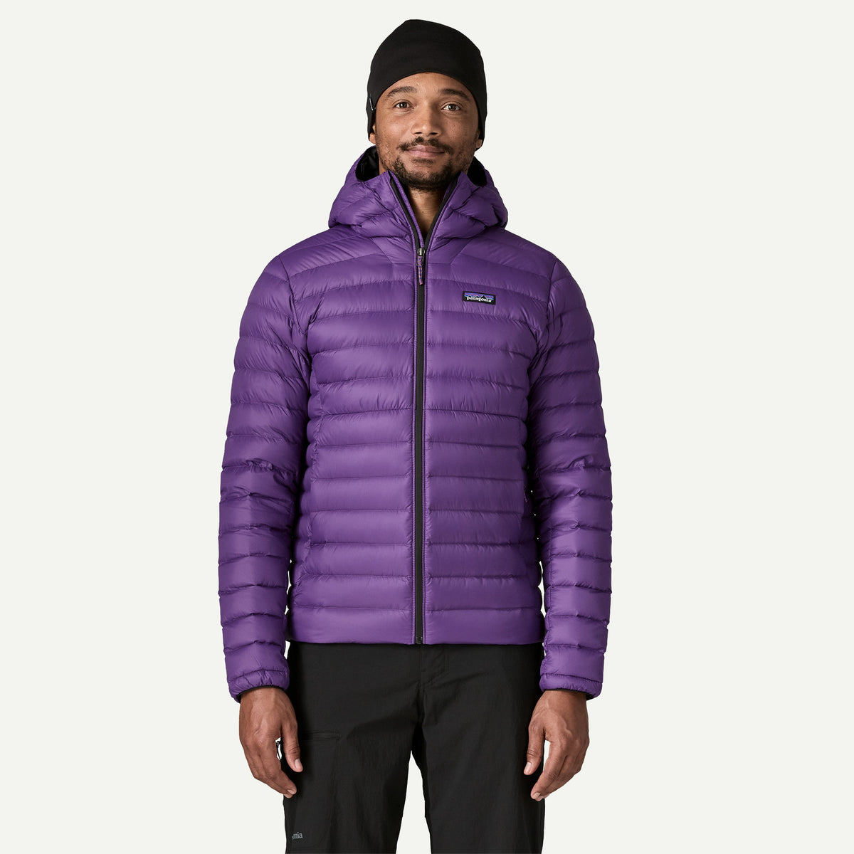 Patagonia Mens Down Sweater Hoody - Purple