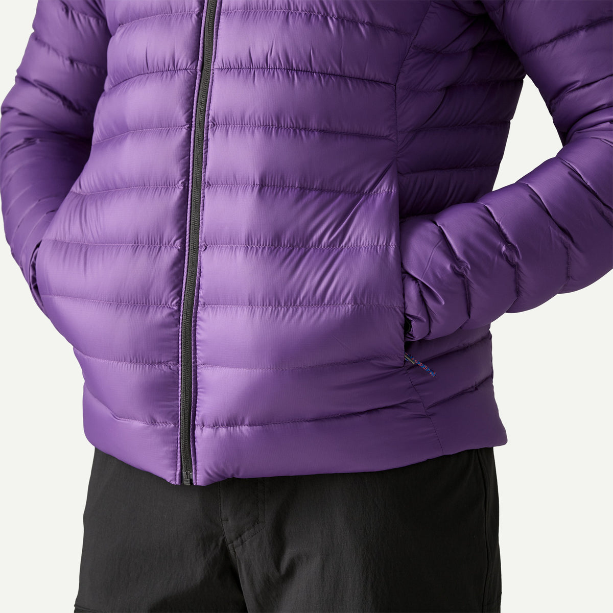 Patagonia Mens Down Sweater Hoody - Purple