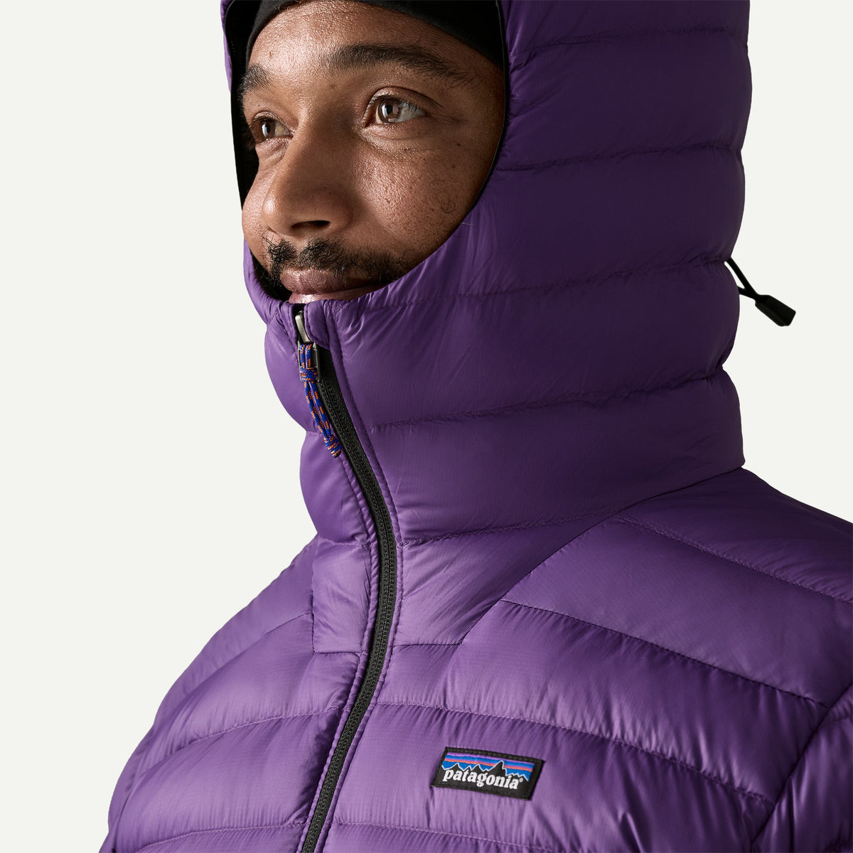 Patagonia Mens Down Sweater Hoody - Purple