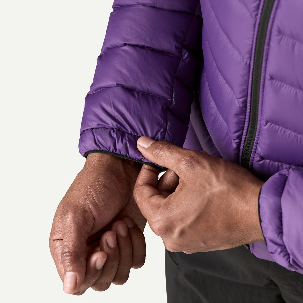 Patagonia Mens Down Sweater Hoody - Purple