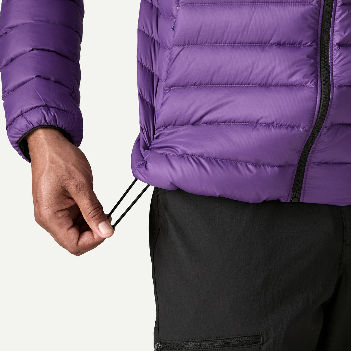 Patagonia Mens Down Sweater Hoody - Purple