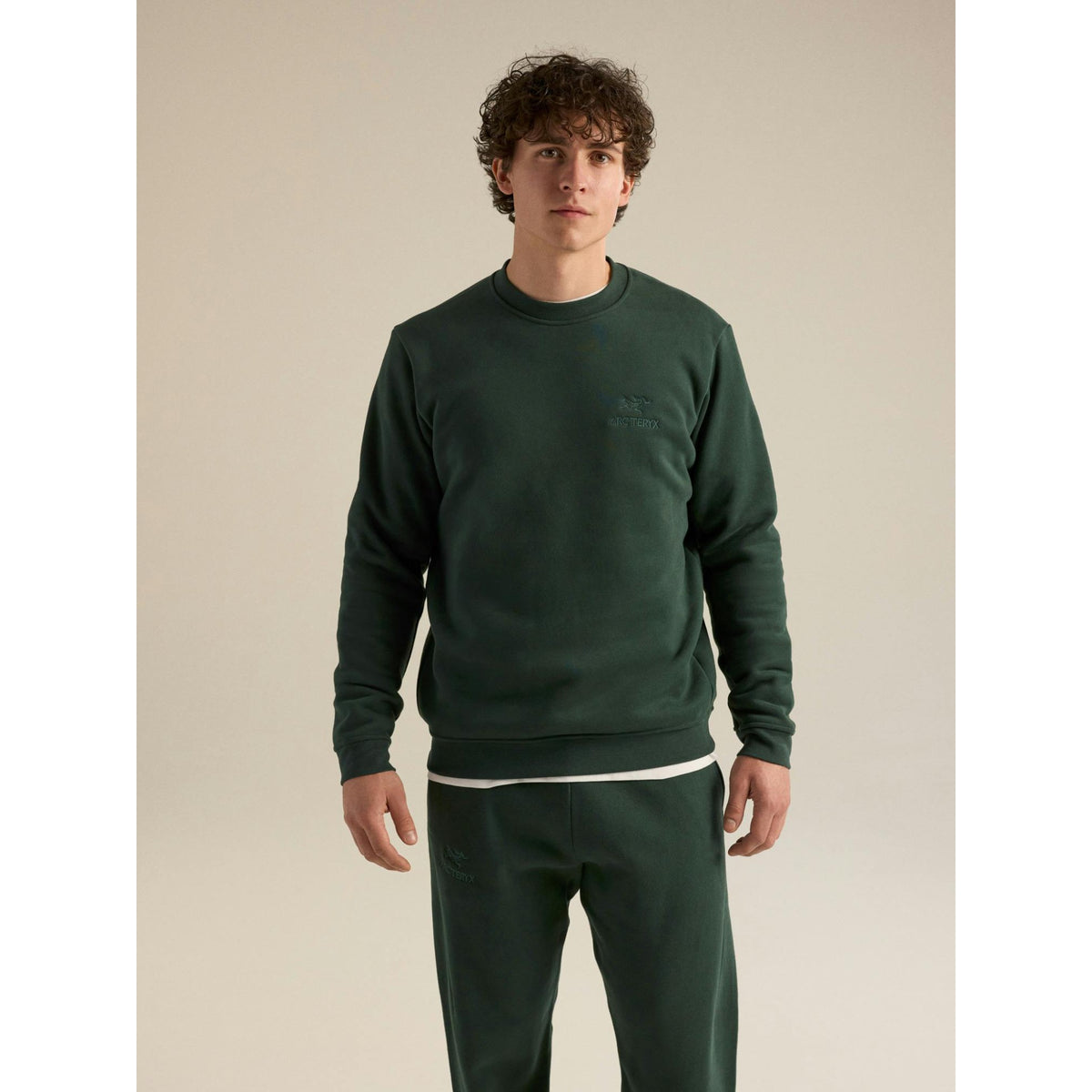 Arcteryx Mens Emblem Fleece Crew F26