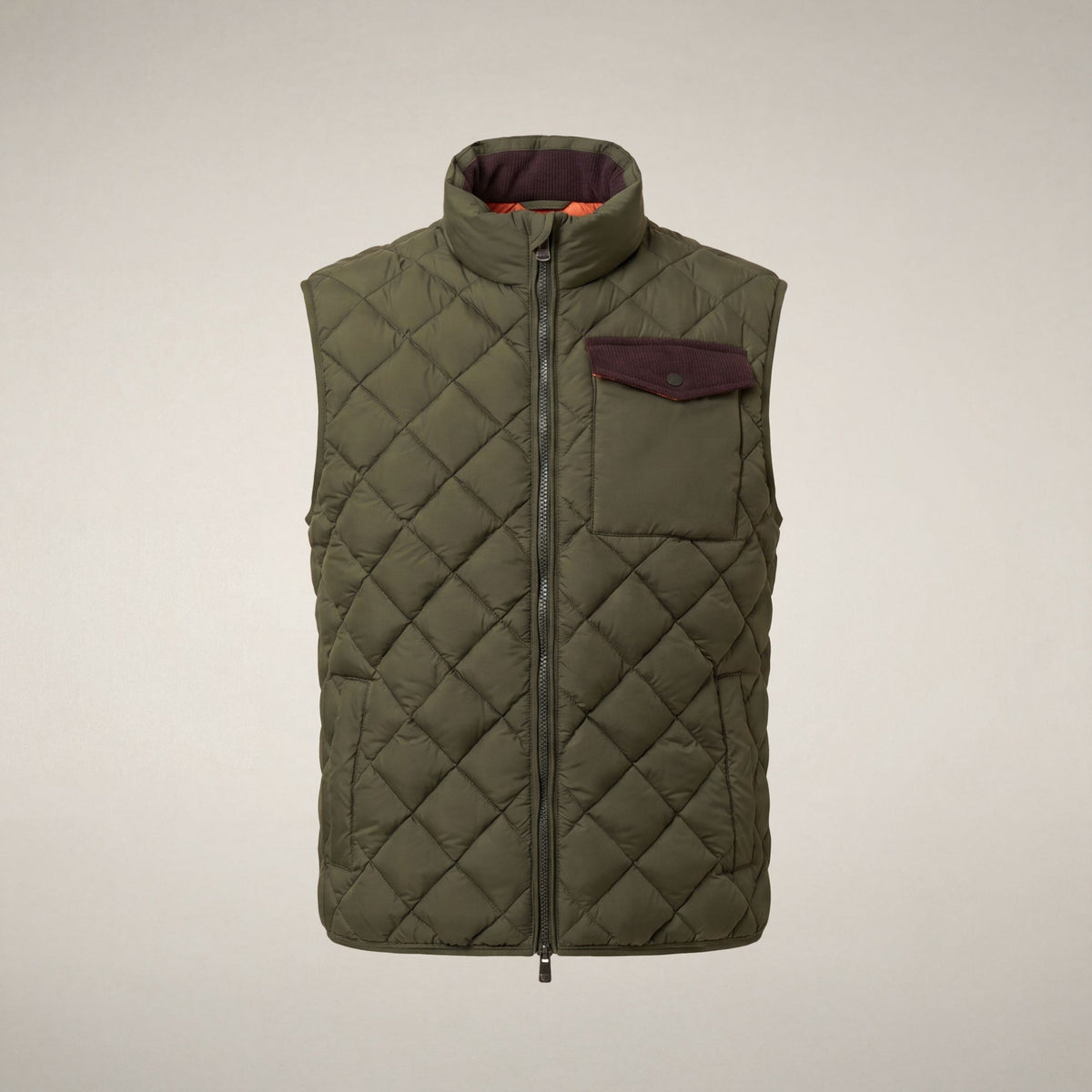 Save The Duck Mens Fabrice Jacket MIRO23 - Snake Green