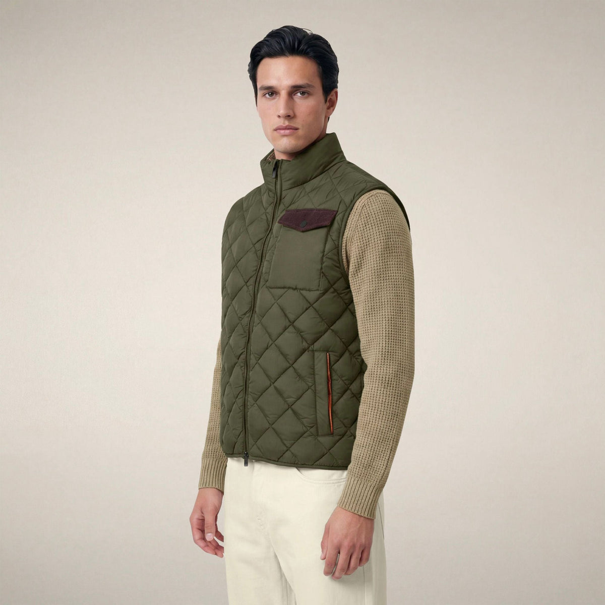 Save The Duck Mens Fabrice Jacket MIRO23 - Snake Green