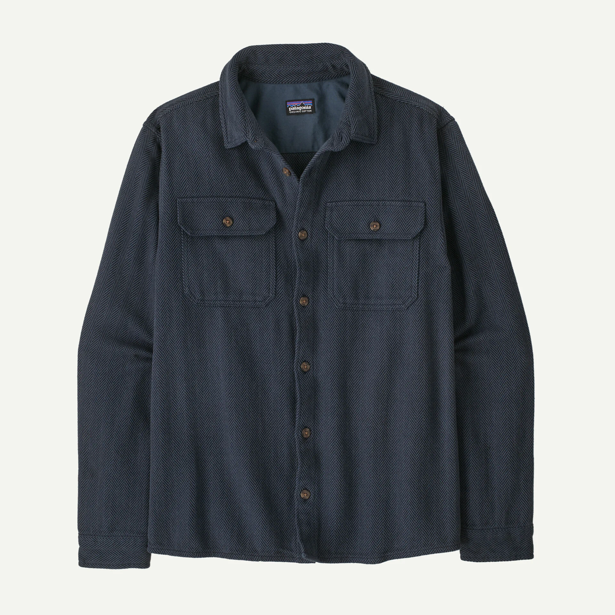 Patagonia Mens Fjord Loft Shirt-Summit Blue