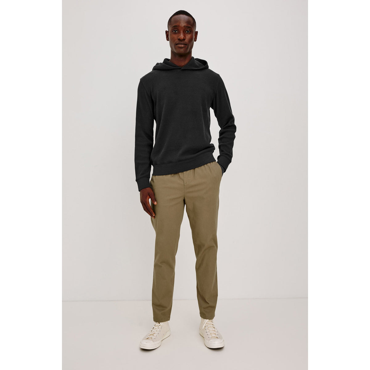 Rails Mens Gates Hoodie in Onyx - Onyx