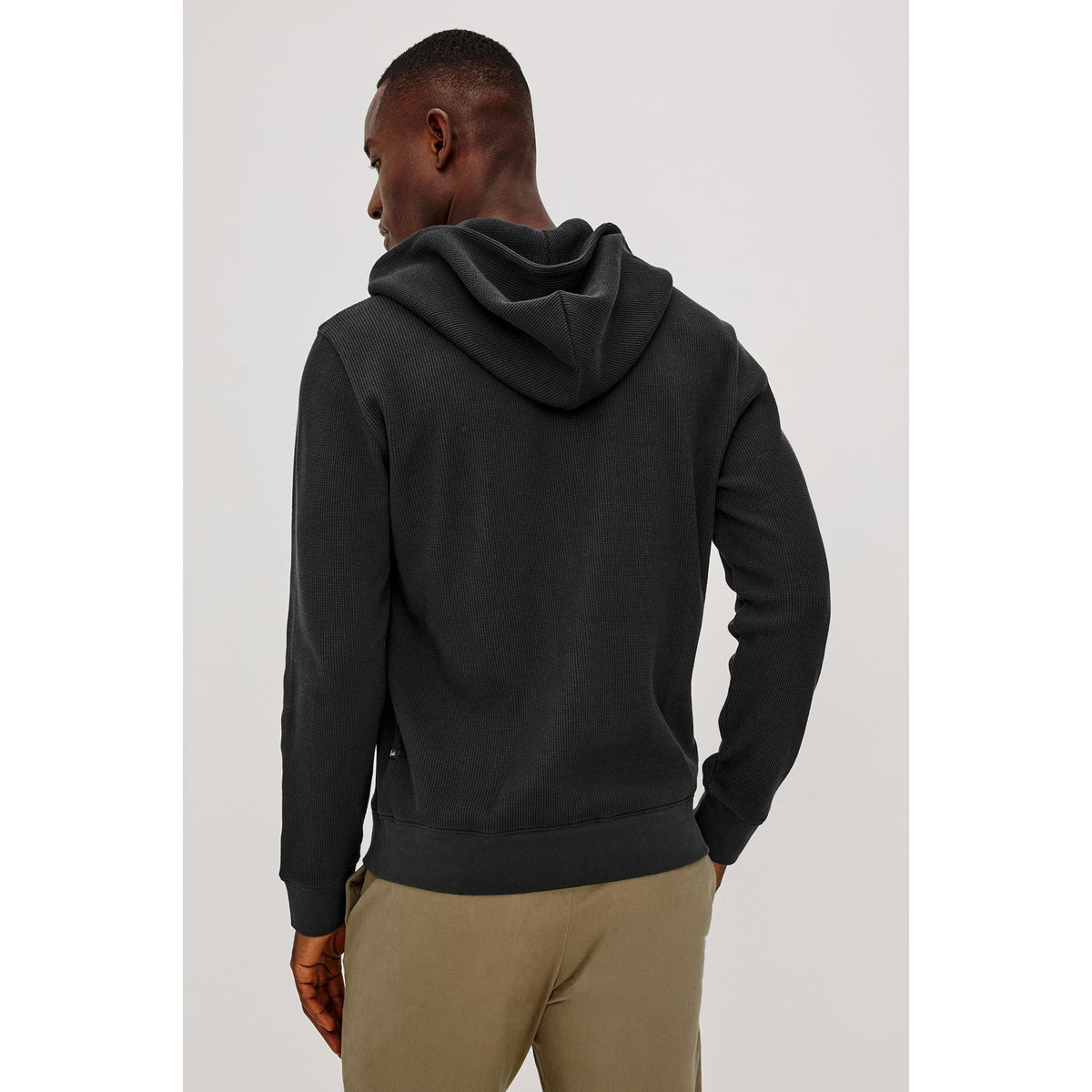 Rails Mens Gates Hoodie in Onyx - Onyx
