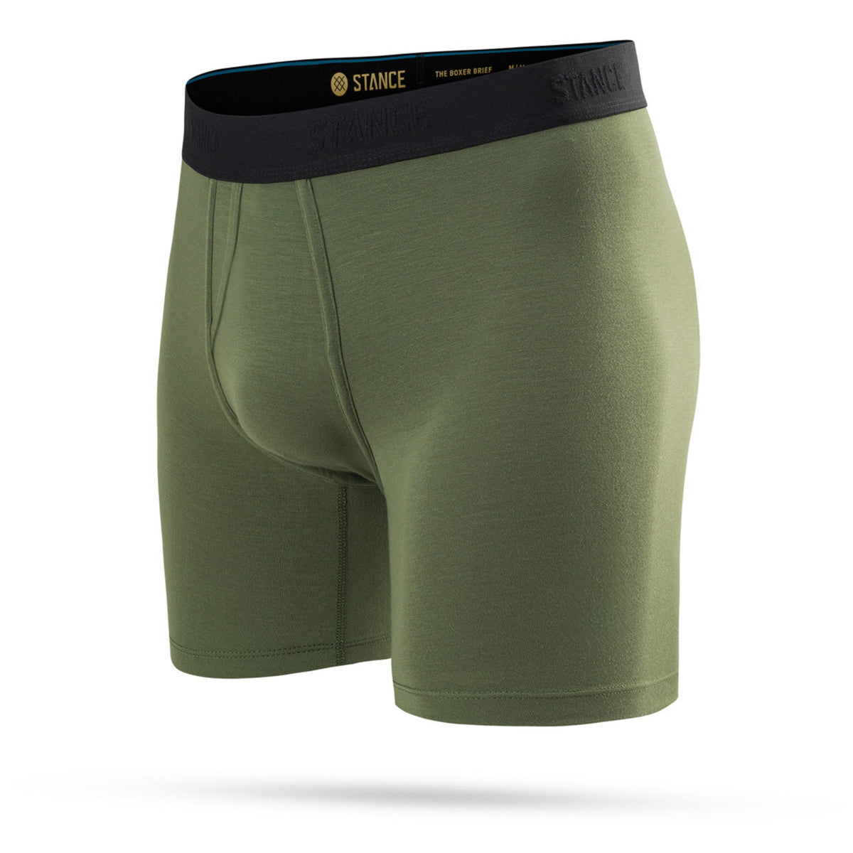Stance Mens Green Boxer Brief Underwear - Green