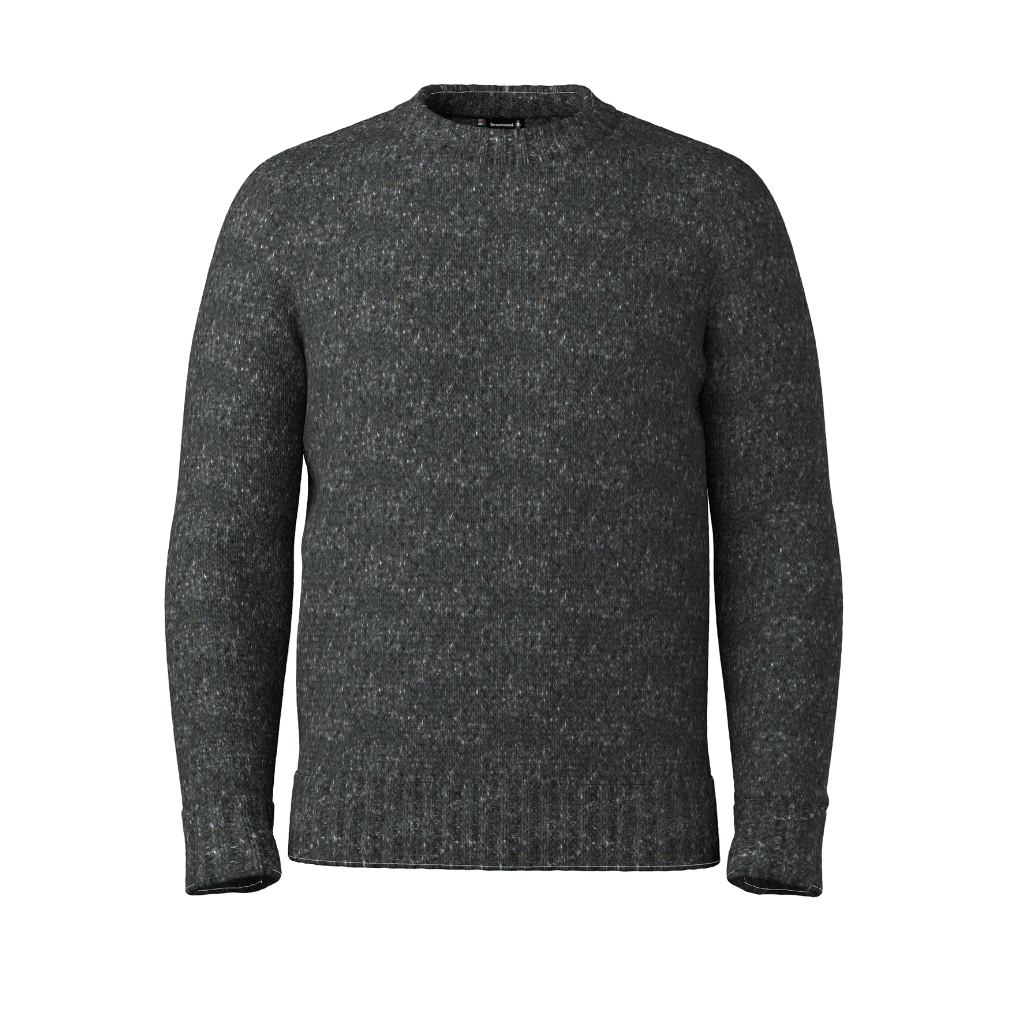 Smartwool Mens Heavy Crew Sweater- Charcoal Heather