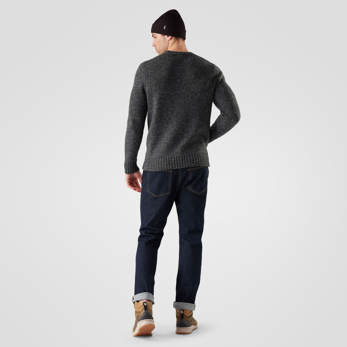 Smartwool Mens Heavy Crew Sweater - Charcoal Heather