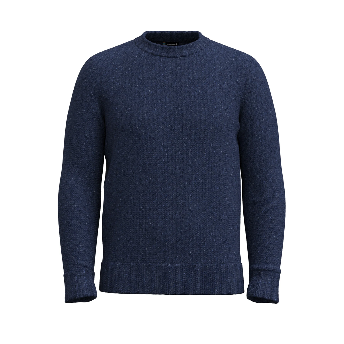 Smartwool Mens Heavy Crew Sweater- Deep Navy Heather