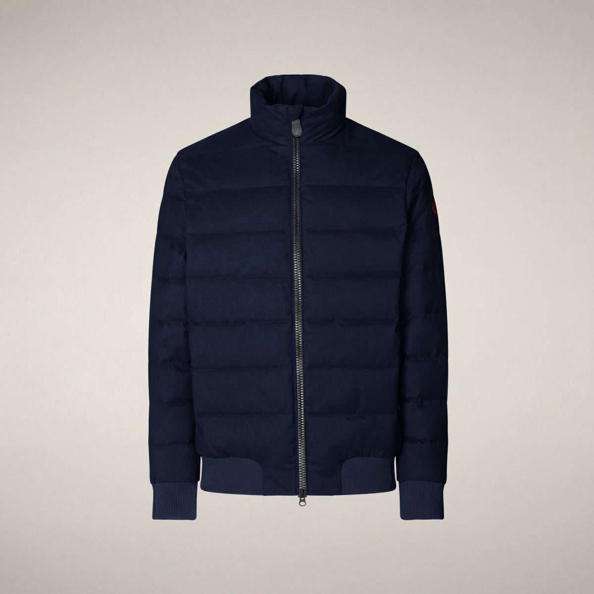 Save The Duck Mens Herbie Jacket FLAN23 - Navy Blue Melange