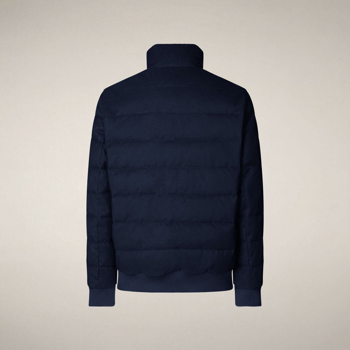 Save The Duck Mens Herbie Jacket FLAN23 - Navy Blue Melange