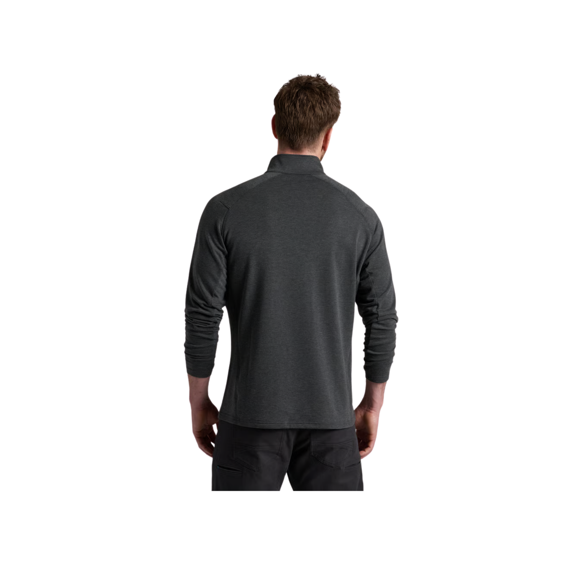 Kuhl Mens Influx 1/4 Zip-Carbon