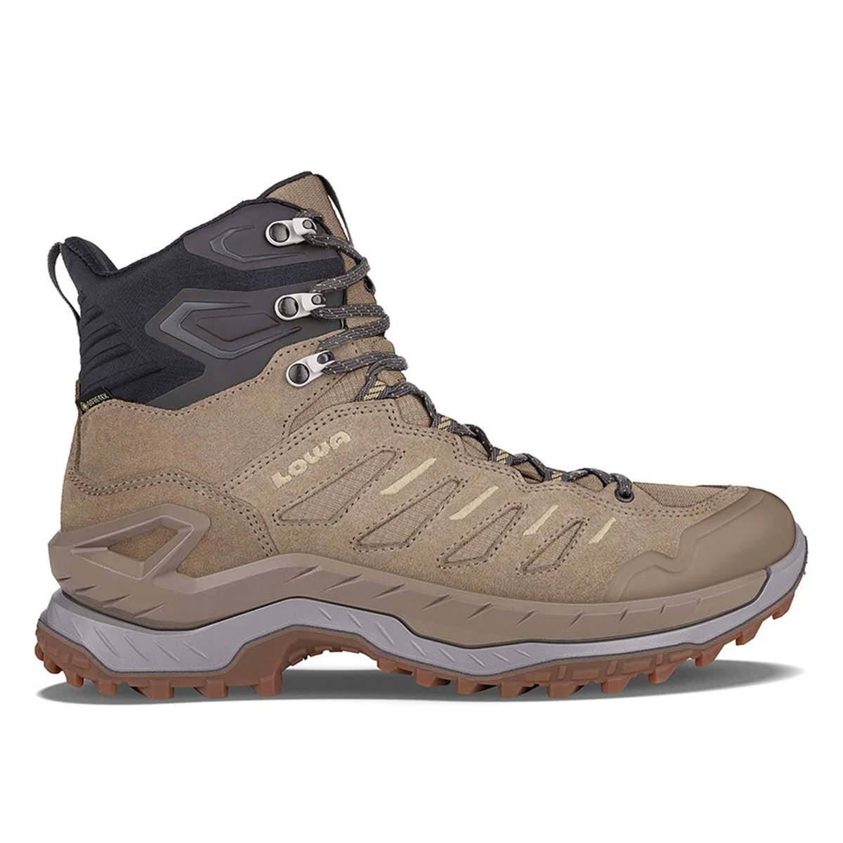 Lowa Mens Innovo Gtx Mid in Dune/Grey