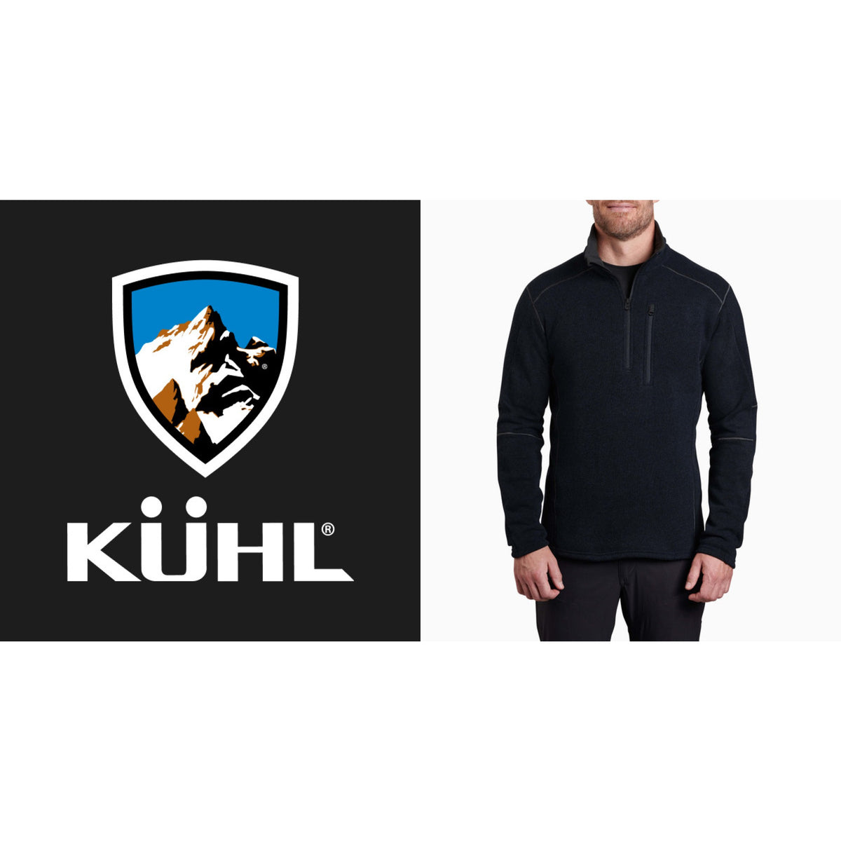Kuhl Mens Interceptr 1/4 Zip