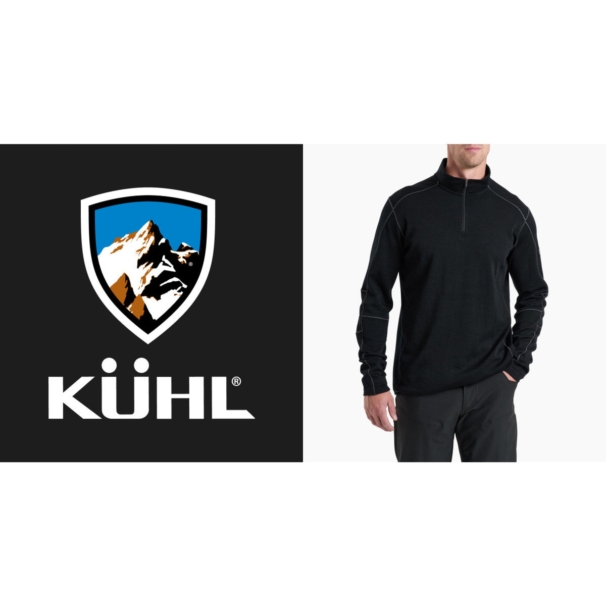 Kuhl Mens Invigoratr 1/4 Zip