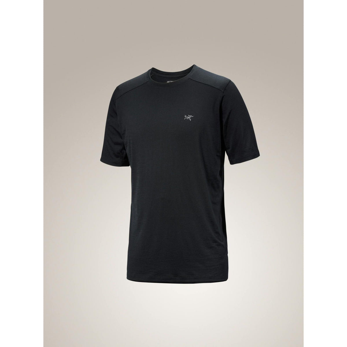 Arcteryx Mens Ionia Merino Wool Logo - Black