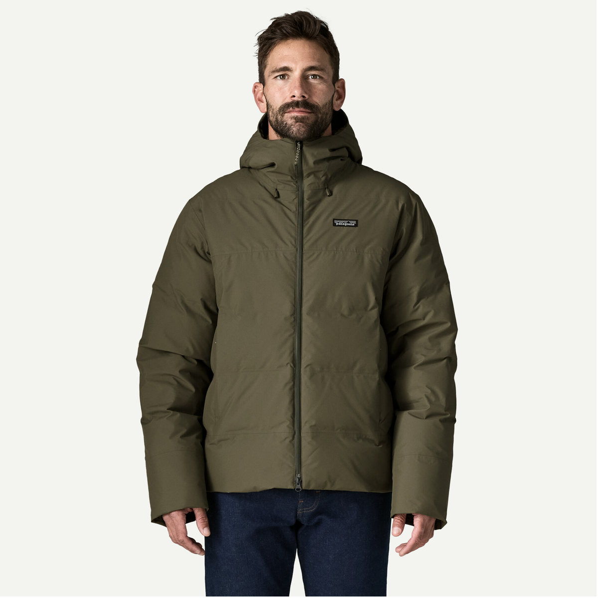 Patagonia Mens Jackson Glacier Jacket F26-Basin Green