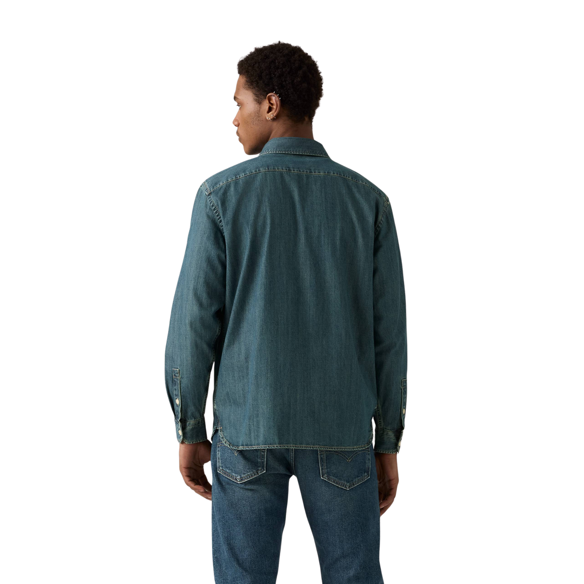 Levis Premium Mens Jackson Worker Chopper - Dark Wash