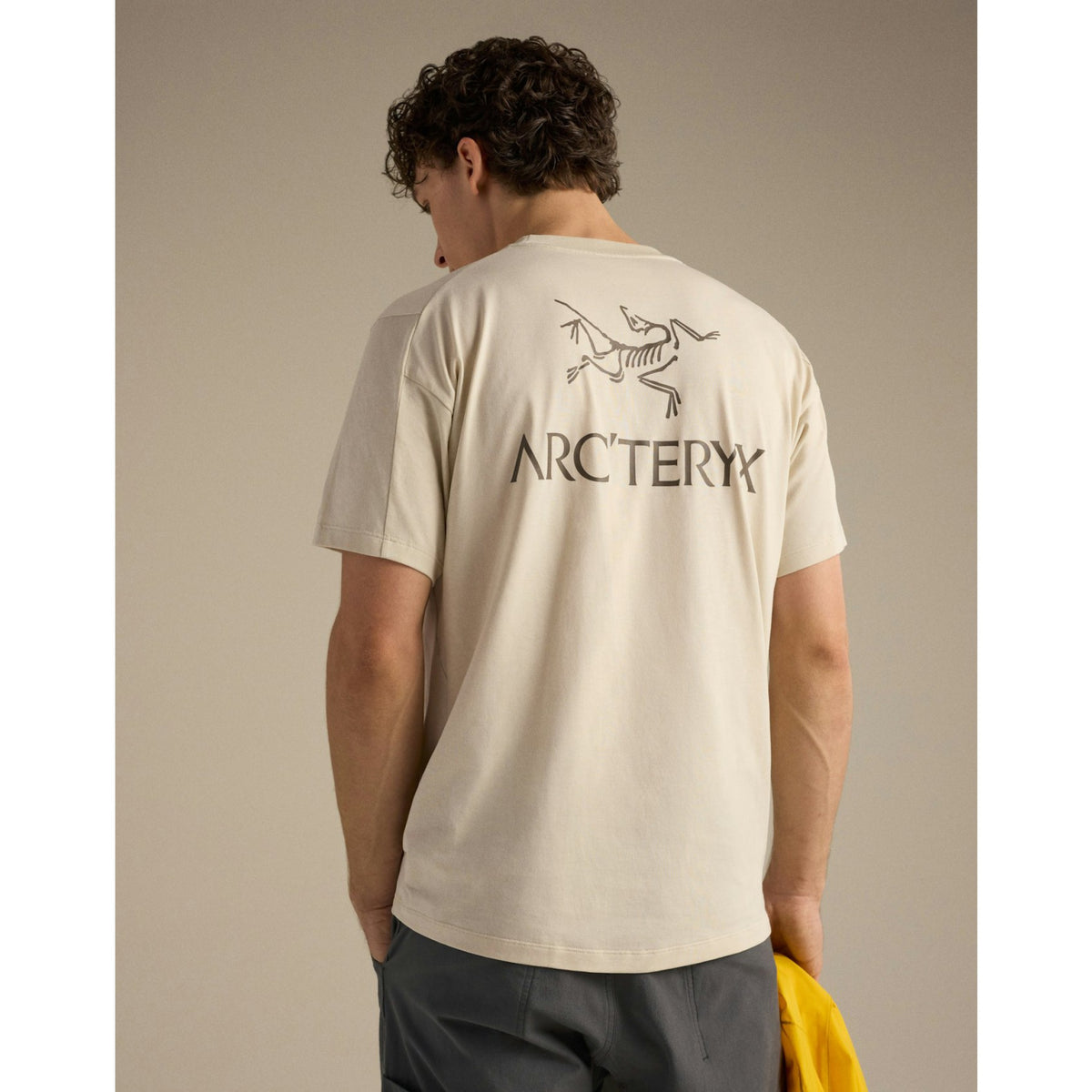 Arcteryx Mens Kragg SL Cotton Bird Word SS - Stratus