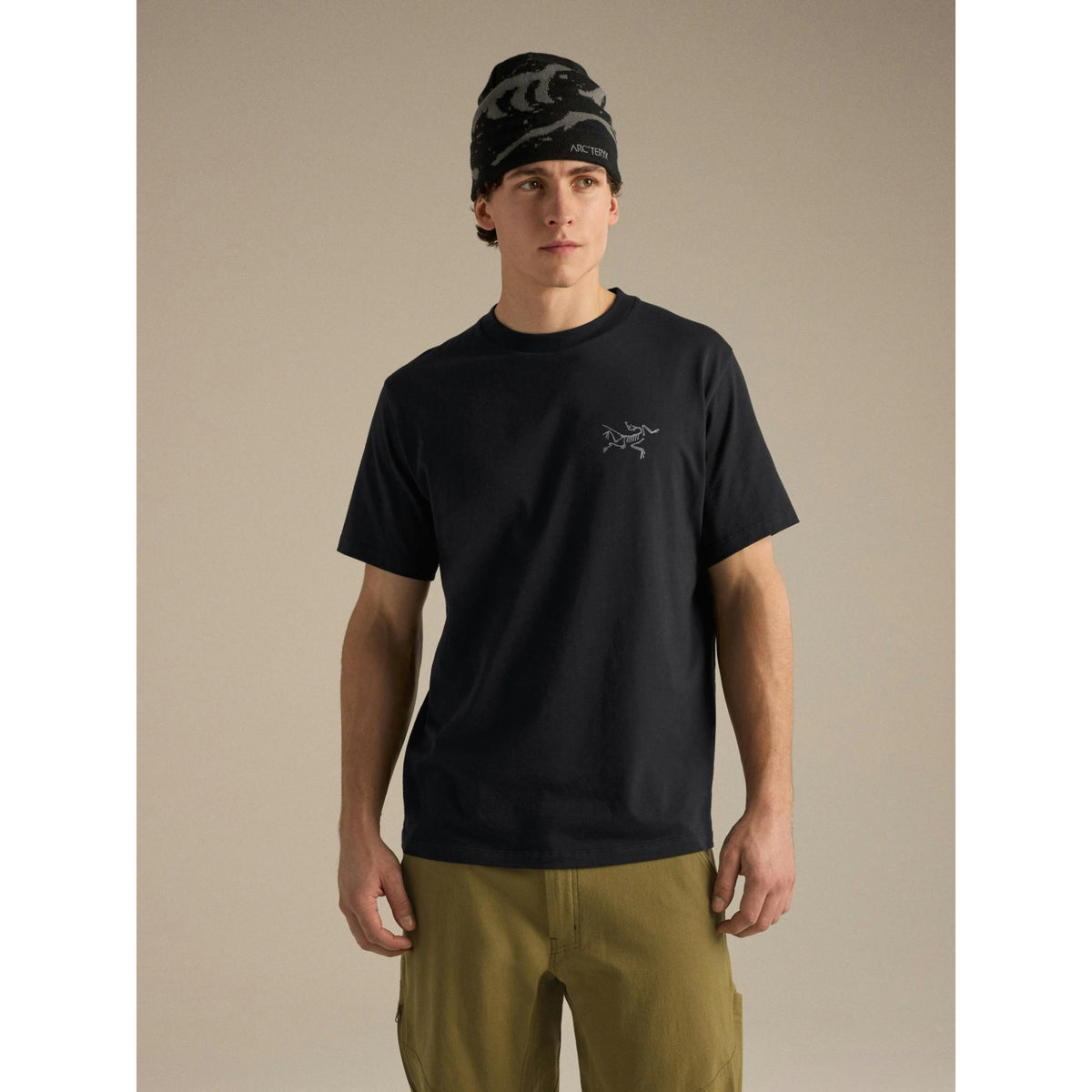 Arcteryx Mens Kragg SL Cotton SS - Black