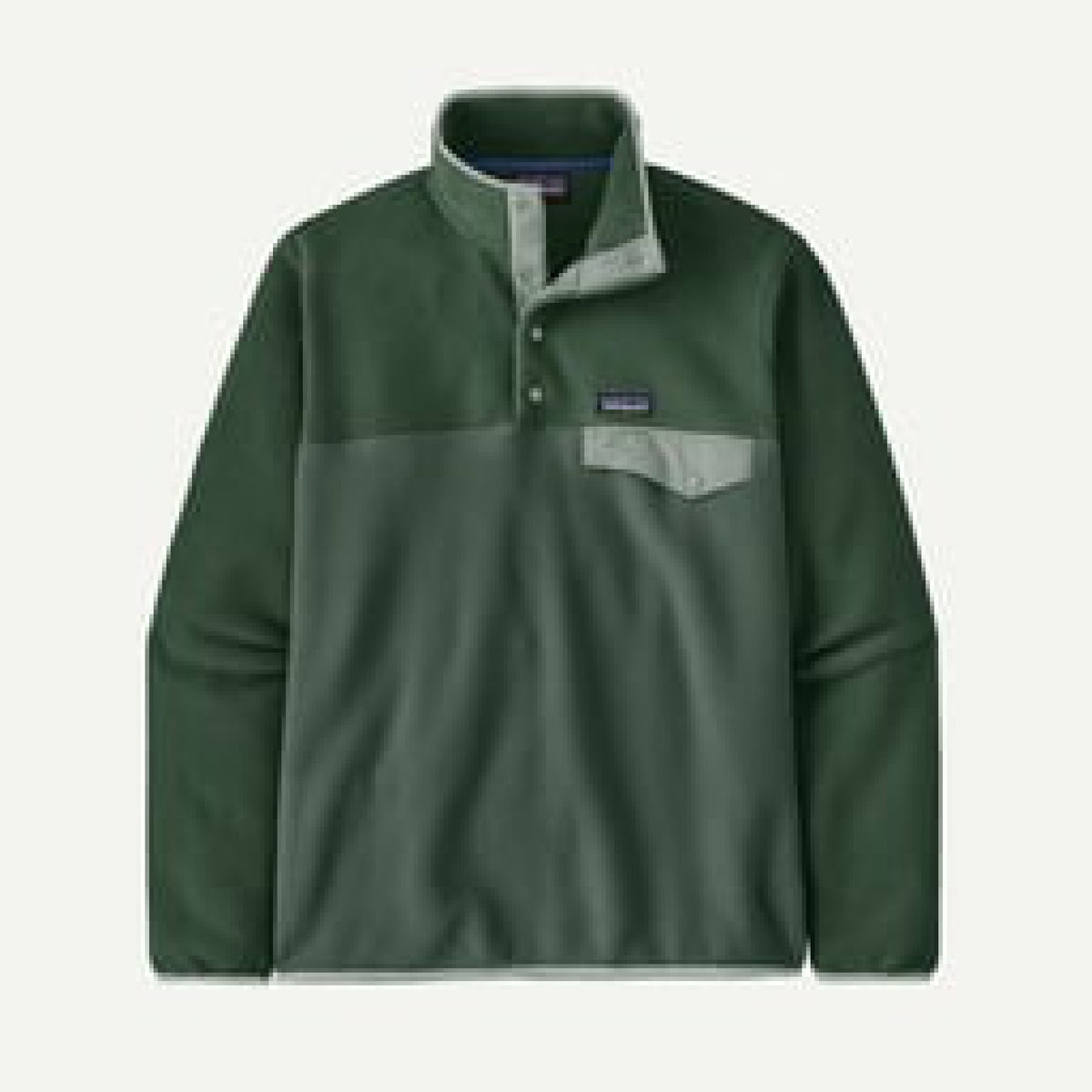 Patagonia Mens LW Synch Snap-T P/O F26-Canopy Green