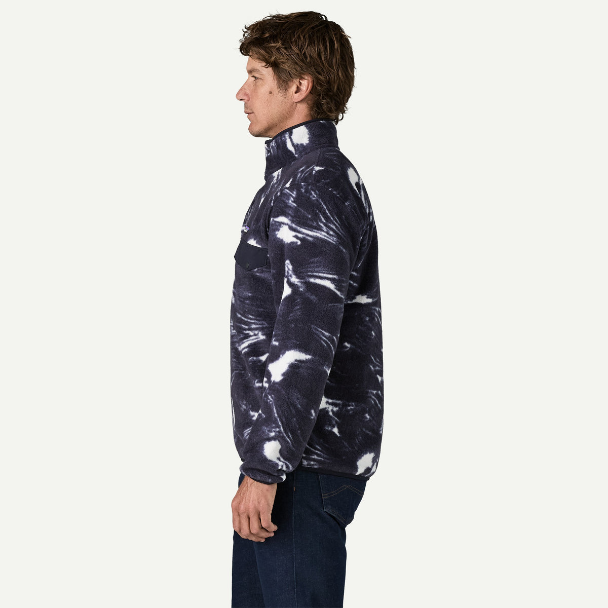 Patagonia Mens LW Synch Snap-T P/O F26 - PBSU_Polar Breeze: Sunken Blue